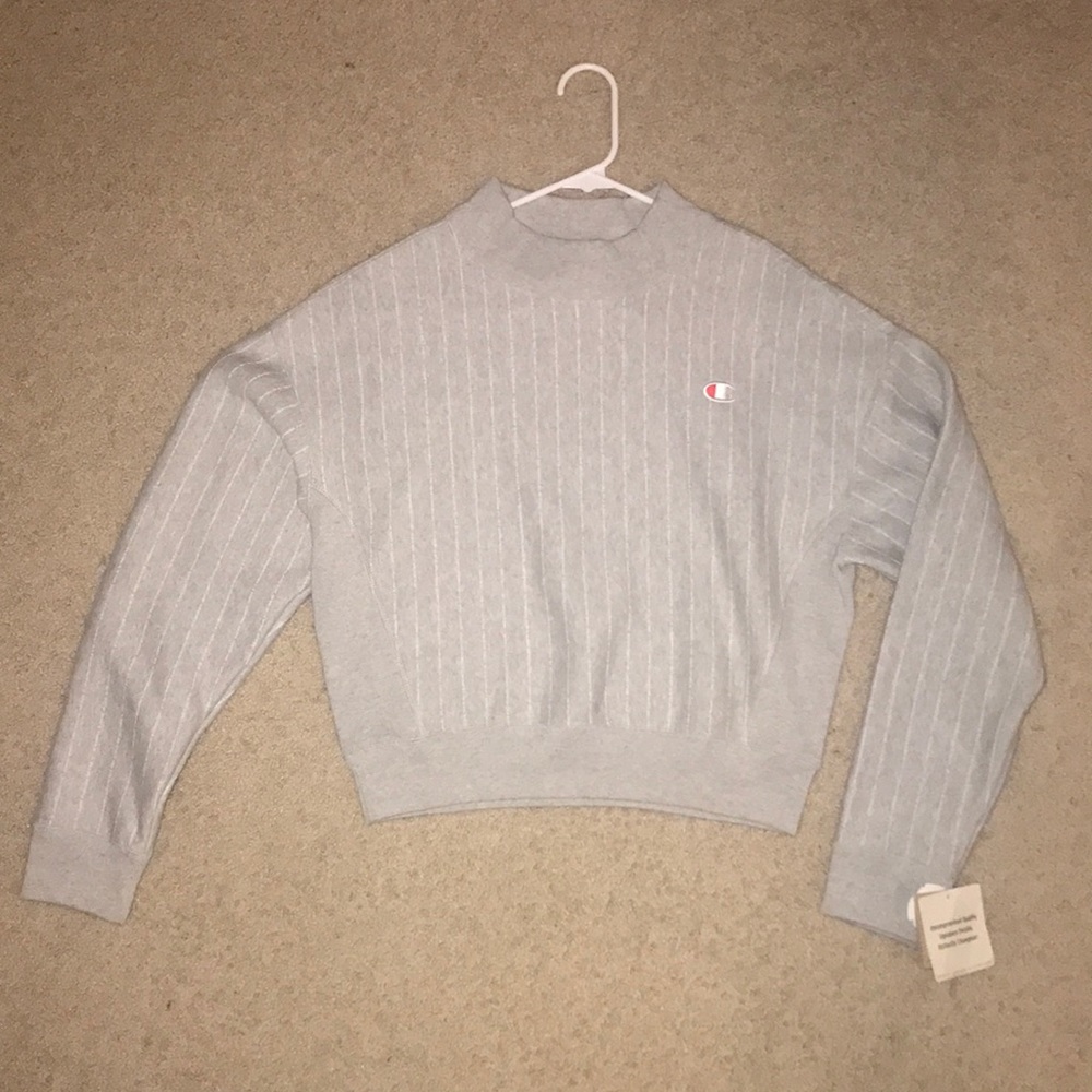 Champion High Neck Reverse Weave Sweater